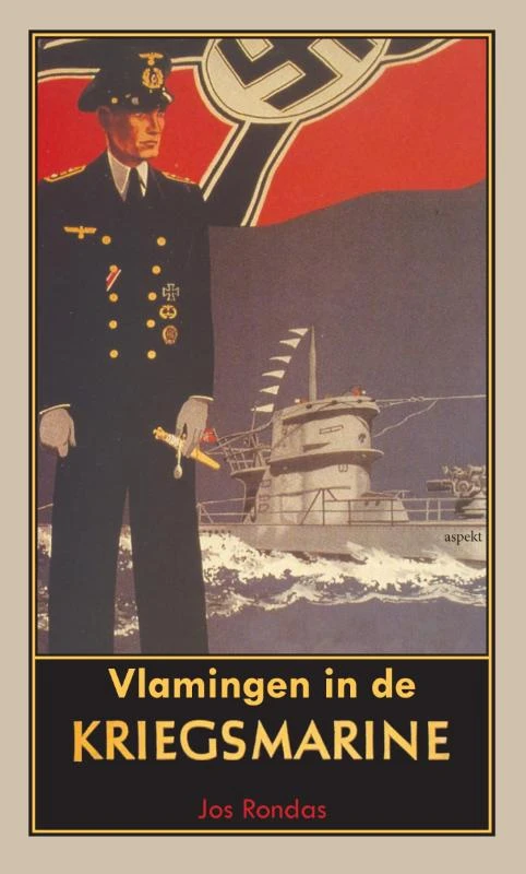Vlamingen in de kriegsmarine – Jos Rondas – boek cover