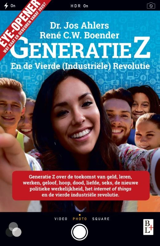 Generatie Z - En de vierde industriĆ«le revolutie ā Rene C.W. Boender ā boek cover