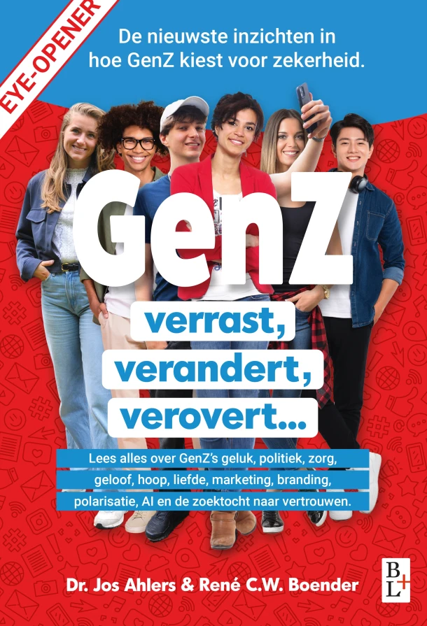 GenZ verrast, verandert, verovert... – Jos Ahlers – boek cover