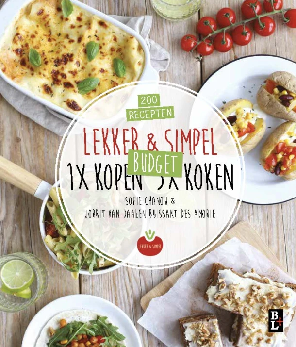 Lekker & Simpel. 1x kopen 5x koken – Sofie Chanou – boek cover