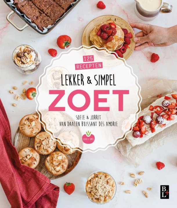 Lekker & simpel zoet – Sofie Chanou – boek cover