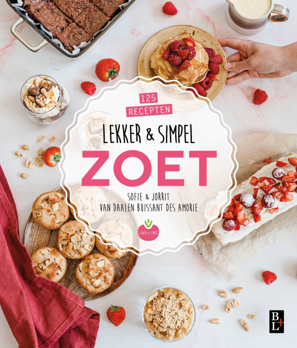 Lekker & simpel zoet – Sofie Chanou – boek cover