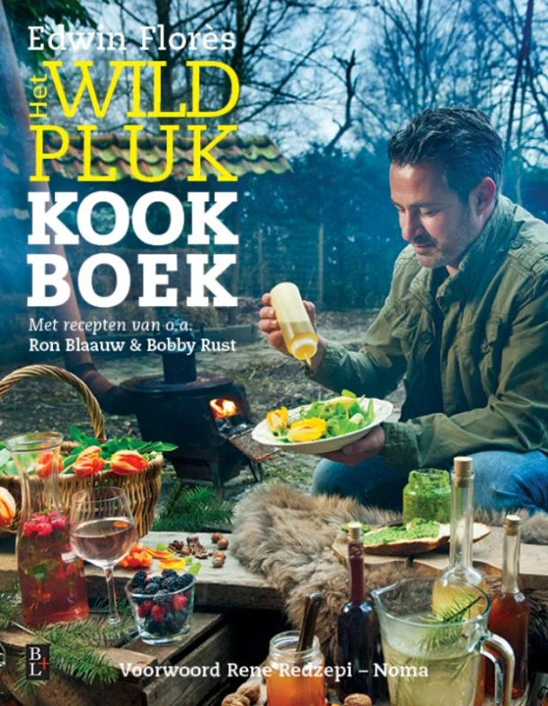 Het grote wildpluk kookboek – Edwin Florès – boek cover