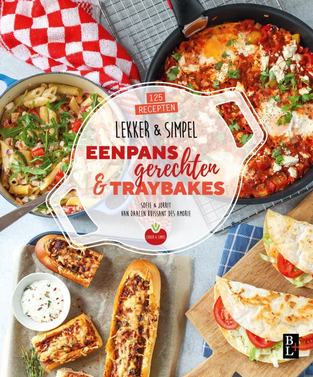 Lekker & simpel Eenpansgerechten en Traybakes – Sofie Chanou – boek cover