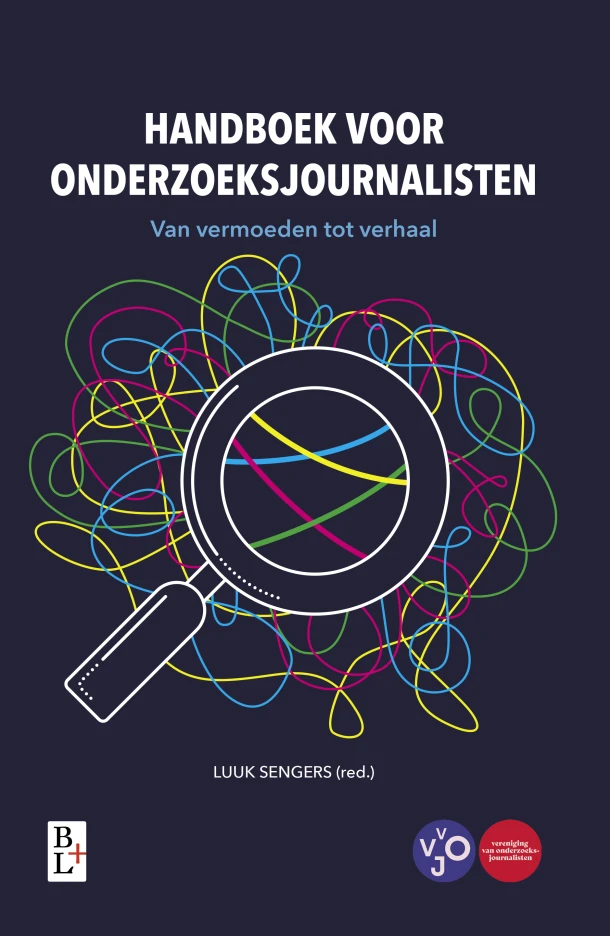 Handboek voor onderzoeksjournalisten – Luuk Sengers – boek cover