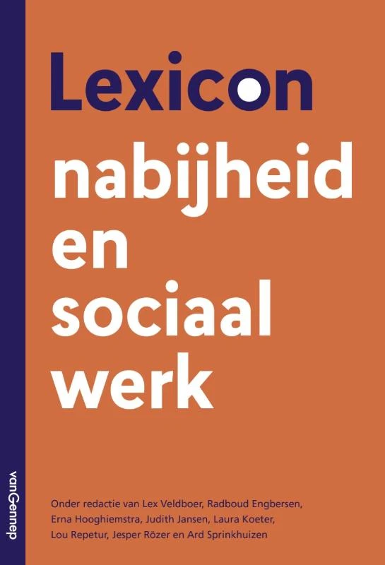 Lexicon Nabijheid en Sociaal Werk – boek cover