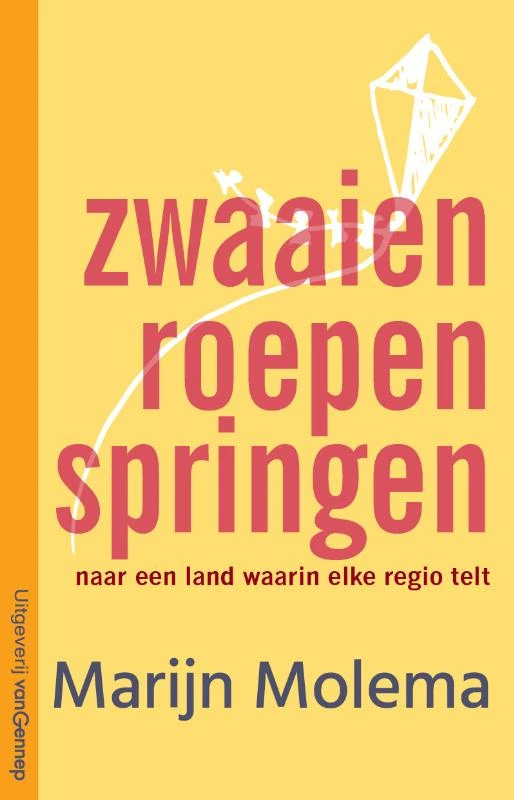 Zwaaien, roepen, springen – Marijn Molema – boek cover