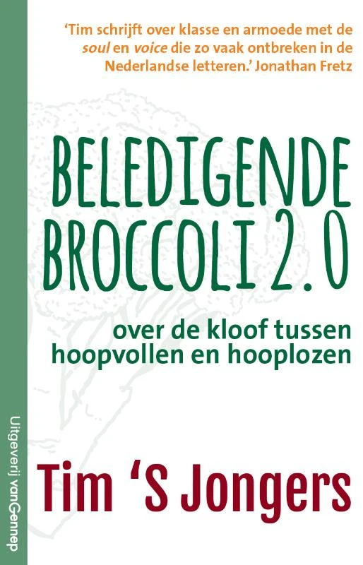 Beledigende Broccoli 2.0 – Tim ‘S Jongers – boek cover