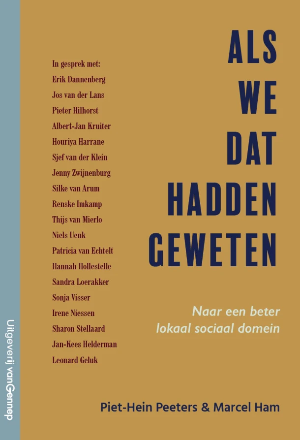 Als we dat hadden geweten – Marcel Ham – boek cover
