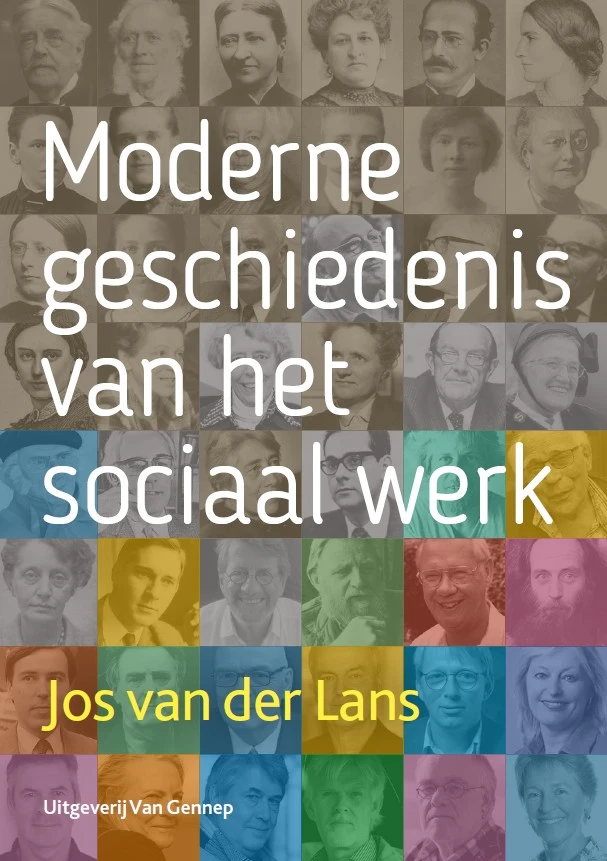 Moderne geschiedenis van het sociaal werk – Jos van der Lans – boek cover