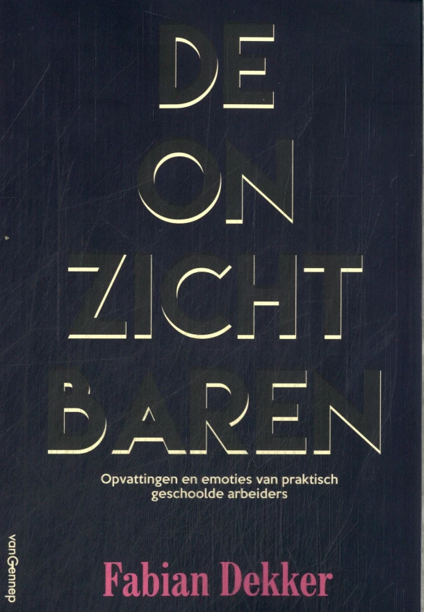 De onzichtbaren – Fabian Dekker – boek cover