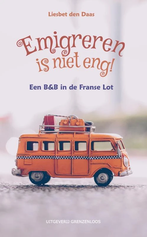Emigreren is niet eng – Liesbet den Daas – boek cover