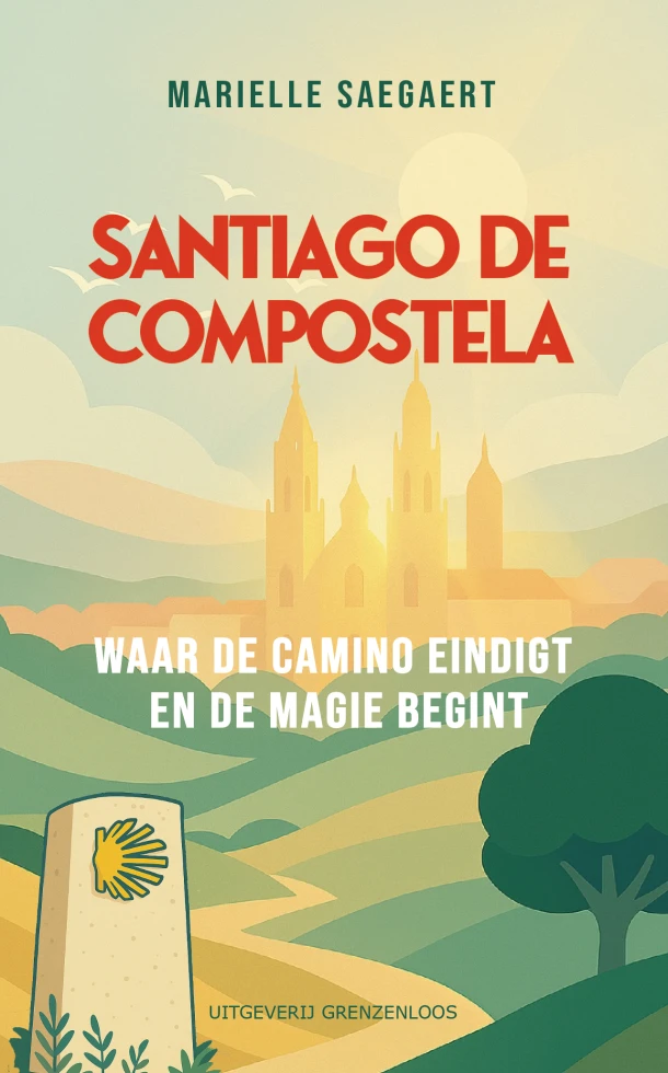 Santiago de Compostela ā Marielle Saegaert ā boek cover