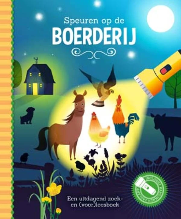 Speuren op de boerderij – boek cover