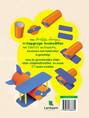 51 dingen om te maken met toiletrollen – Fiona Hayes – boek cover