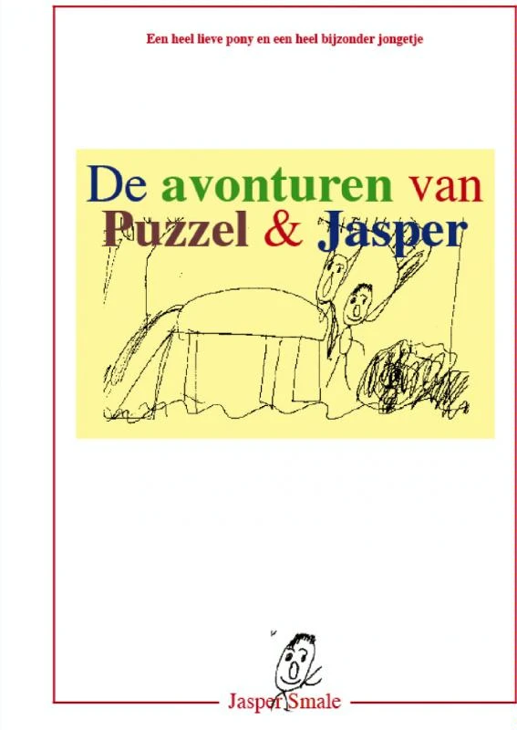 De avonturen van puzzel en Jasper – Jasper Smale – boek cover