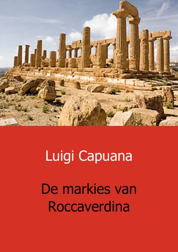De markies van roccaverdina – Luigi Capuana – boek cover