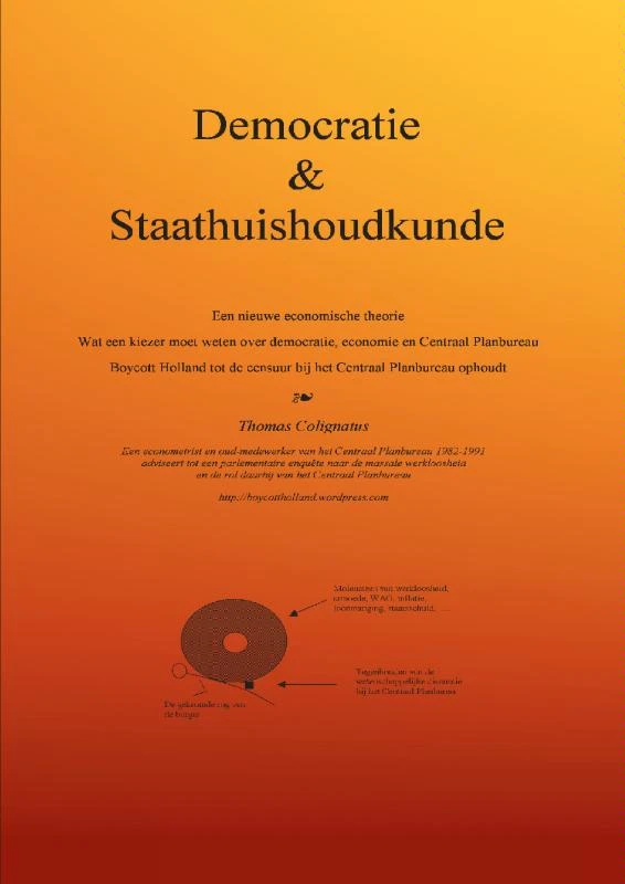 Democratie en staathuishoudkunde – Thomas Colignatus – boek cover