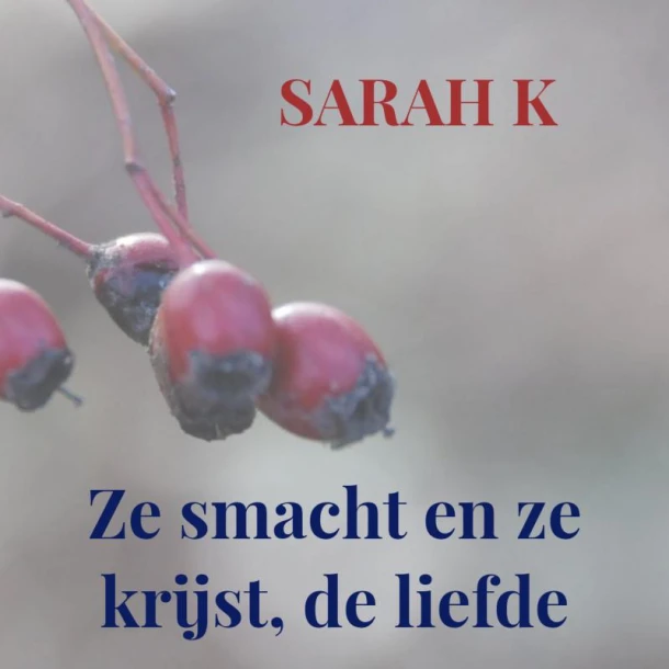 Ze smacht en ze krijst, de liefde – Sarah K – boek cover