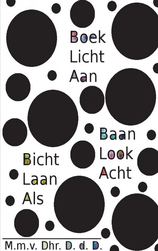 BBB en DDD – Jan van der Voorde – boek cover
