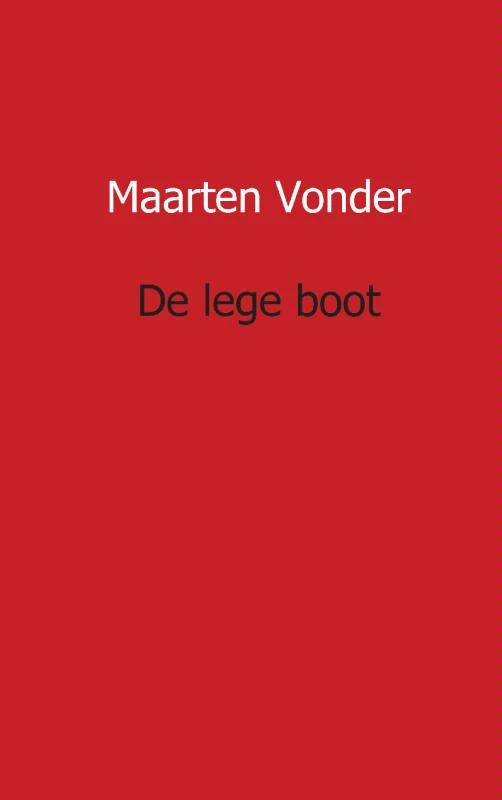 De lege boot – Maarten Vonder – boek cover