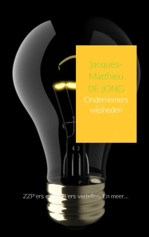 Ondernemerswijsheden – Jacques-Matthieu de Jong – boek cover