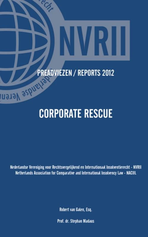 Preadviezen reports 2012 nvrii-naciil – boek cover