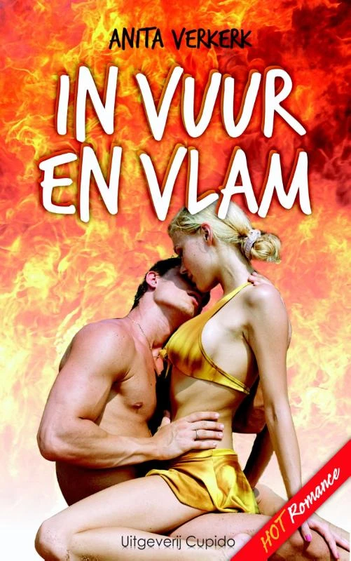 In vuur en vlam – Anita Verkerk – boek cover