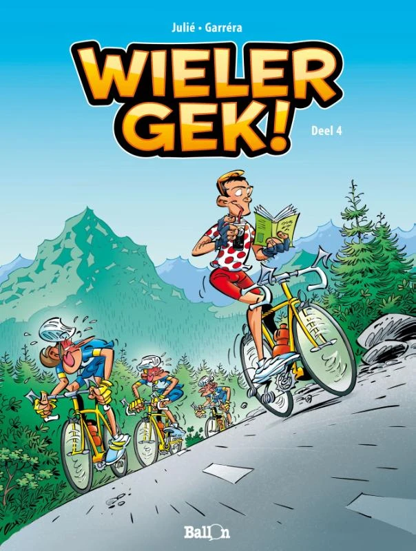 Wielergek 4 – Alain Julie – boek cover