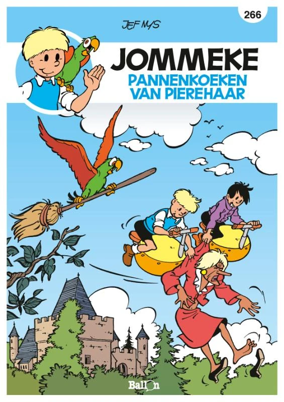 Pannenkoeken van Pierehaar – Jef Nys – boek cover