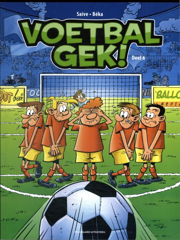 Voetbalgek – Béka – boek cover