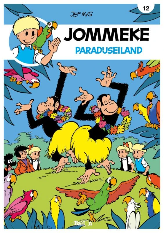 Paradijseiland – Jef Nys – boek cover