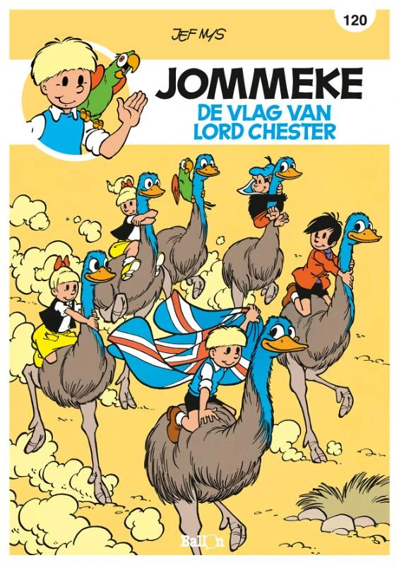 De vlag van Lord Chester – Jef Nys – boek cover