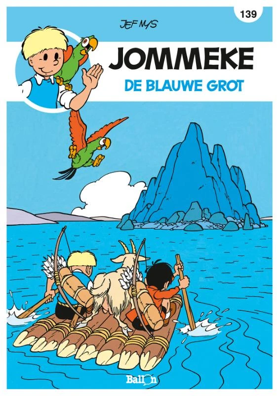 De blauwe grot – Jef Nys – boek cover