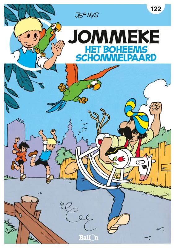 Het Boheems schommelpaard – Jef Nys – boek cover