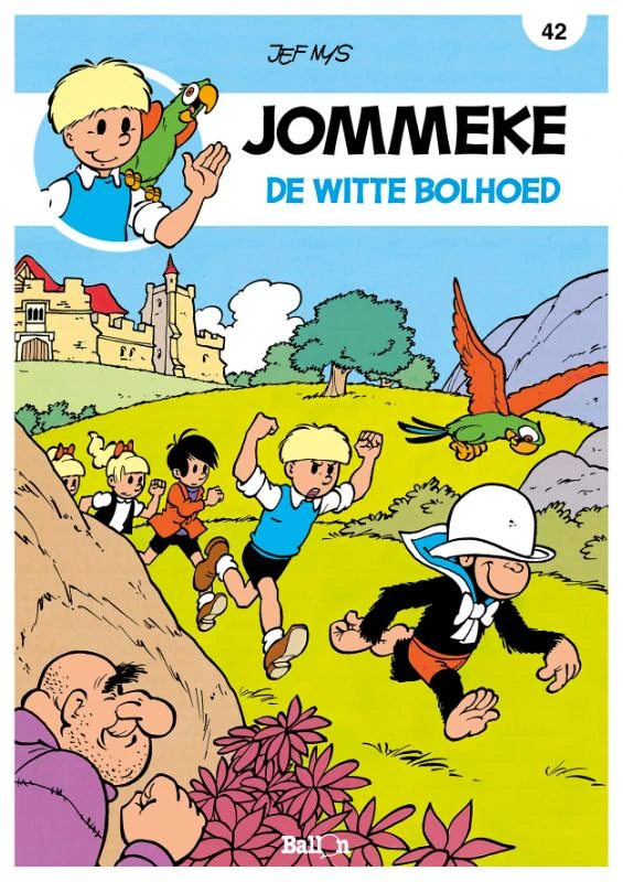 De witte bolhoed – Jef Nys – boek cover