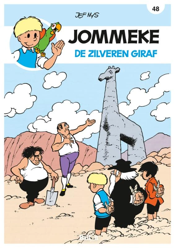 De zilveren giraf – Jef Nys – boek cover