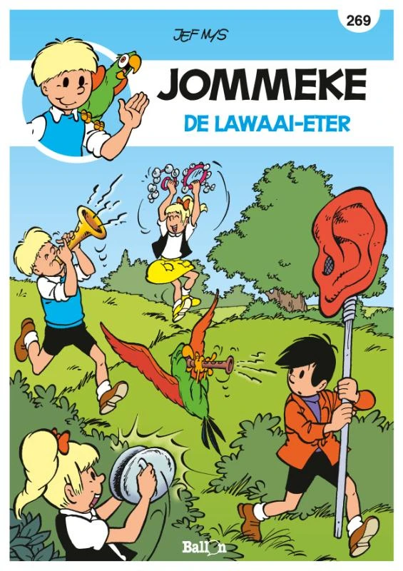 De lawaai-eter – Philippe Delzenne – boek cover