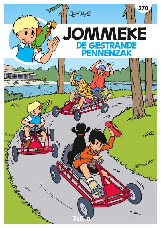 De gestrande pennenzak – Jef Nys – boek cover