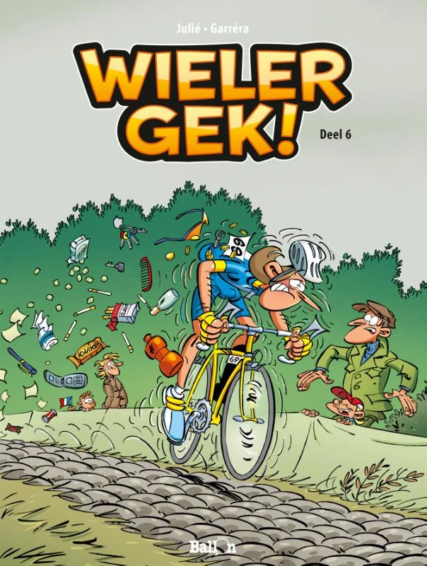 Wielergek 6 – Alain Julie – boek cover