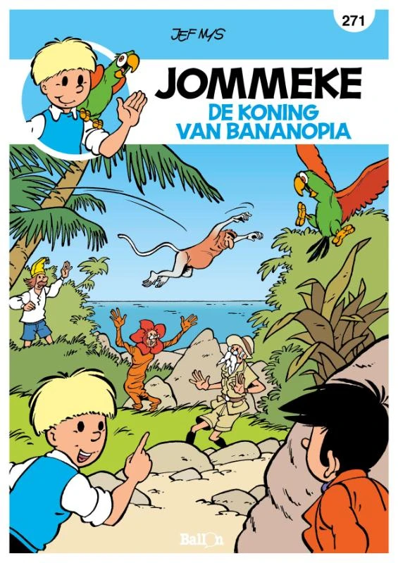 De koning van Bananopia – Philippe Delzenne – boek cover