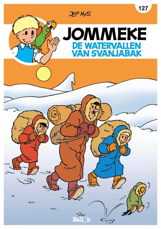 De watervallen van Svanjabak – Jef Nys – boek cover