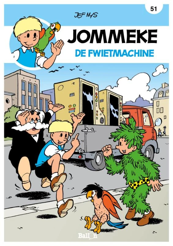 De fwietmachine – Jef Nys – boek cover