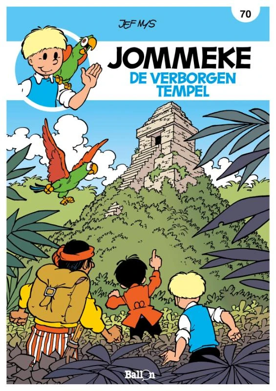De verborgen tempel – Jef Nys – boek cover
