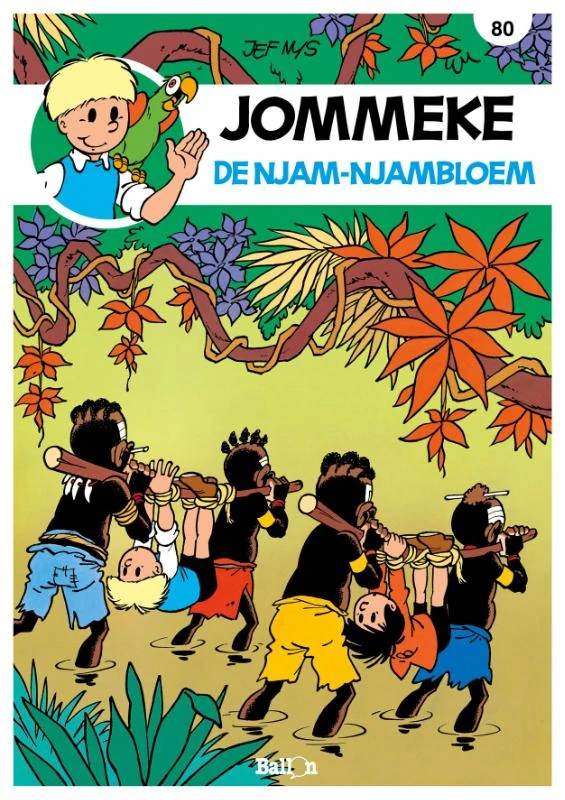 De Njam-Njambloem – boek cover
