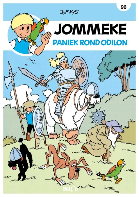 Paniek rond Odilon – boek cover