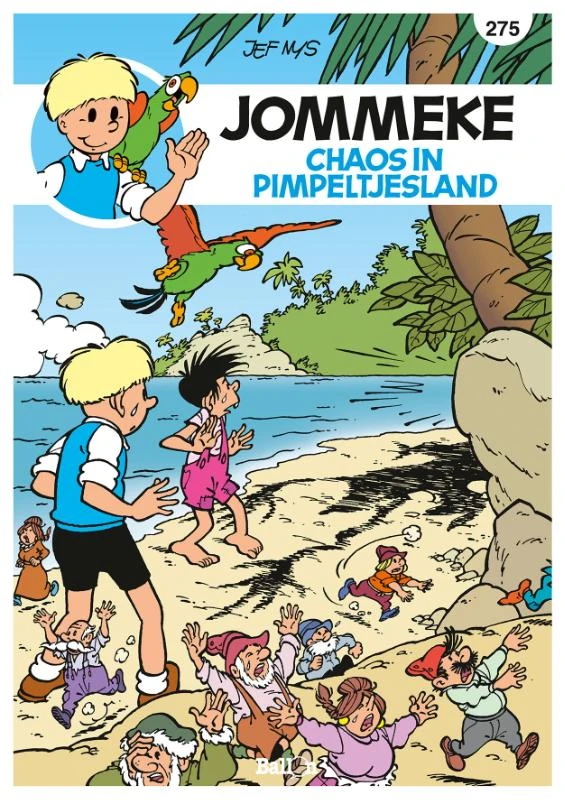 Chaos in Pimpeltjesland – Philippe Delzenne – boek cover