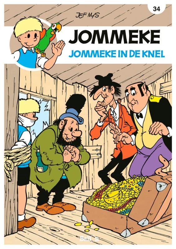 Jommeke in de knel – boek cover