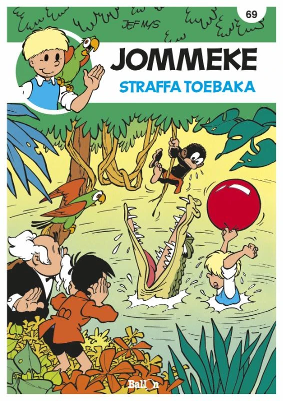 Straffa Toebaka – boek cover