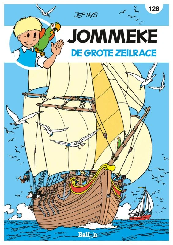 De grote zeilrace – boek cover